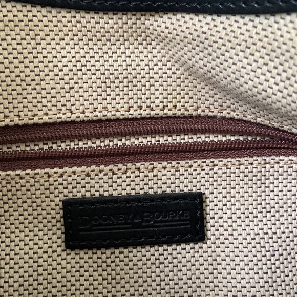 Dooney & Bourke Black Leather Hobo - Picture 9 of 12